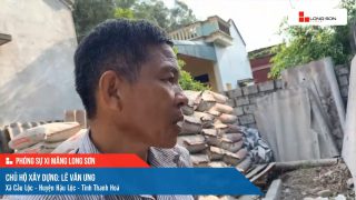 Công trình sử dụng Xi măng Long Sơn tại Thanh Hóa 23.06.2022