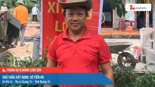 Công trình sử dụng Xi măng Long Sơn tại Quảng Trị 01.07.2022