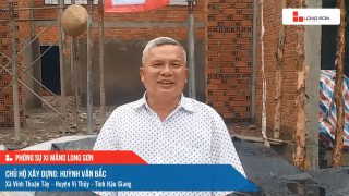 Công trình sử dụng Xi măng Long Sơn tại Hậu Giang 02.07.2022