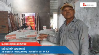 Công trình sử dụng Xi măng Long Sơn tại TP. Hồ Chí Minh 02.07.2022