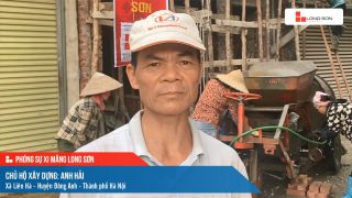 Công trình sử dụng Xi măng Long Sơn tại Hà Nội 03.07.2022