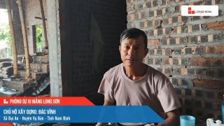 Công trình sử dụng Xi măng Long Sơn tại Nam Định 04.07.2022