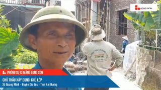 Công trình sử dụng Xi măng Long Sơn tại Hải Dương 12.07.2022