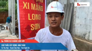 Công trình sử dụng Xi măng Long Sơn tại Nghệ An 18.07.2022