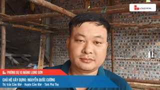 Công trình sử dụng Xi măng Long Sơn tại Phú Thọ 15.07.2022