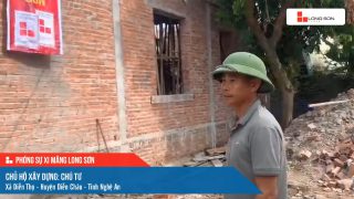 Công trình sử dụng Xi măng Long Sơn tại Nghệ An 15.07.2022