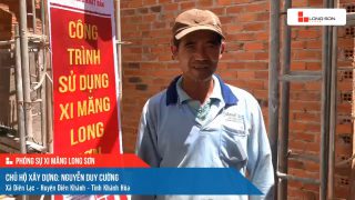 Công trình sử dụng Xi măng Long Sơn tại Khánh Hòa 18.07.2022