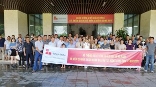 Chào mừng Nhà phân phối Công ty TNHH TMDV & VT Xuân Hùng và Quý khách hàng tỉnh Thái Bình và tỉnh Hà Nam tới thăm quan nhà máy xi măng Long Sơn