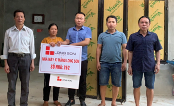 Công ty Xi măng Long Sơn  trao nhà tình thương tại tỉnh Bắc Kạn