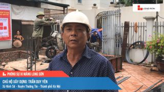 Công trình sử dụng Xi măng Long Sơn tại Hà Nội 01.08.2022