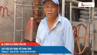 Công trình sử dụng Xi măng Long Sơn tại TP. Hồ Chí Minh 01.08.2022