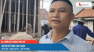 Công trình sử dụng Xi măng Long Sơn tại Thái Bình 05.08.2022