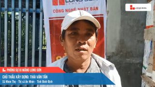 Công trình sử dụng Xi măng Long Sơn tại Bình Định 06.08.2022