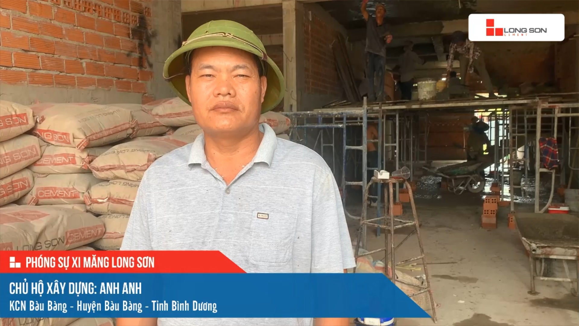 Công trình sử dụng Xi măng Long Sơn tại Bình Dương 06.08.2022