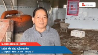 Công trình sử dụng Xi măng Long Sơn tại Long An 09.08.2022