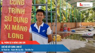 Công trình sử dụng Xi măng Long Sơn tại Bến Tre 16.08.2022