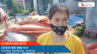 Công trình sử dụng Xi măng Long Sơn tại Hà Giang 10.08.2022