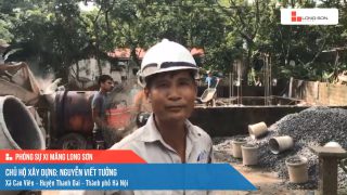 Công trình sử dụng Xi măng Long Sơn tại Hà Nội 16.08.2022