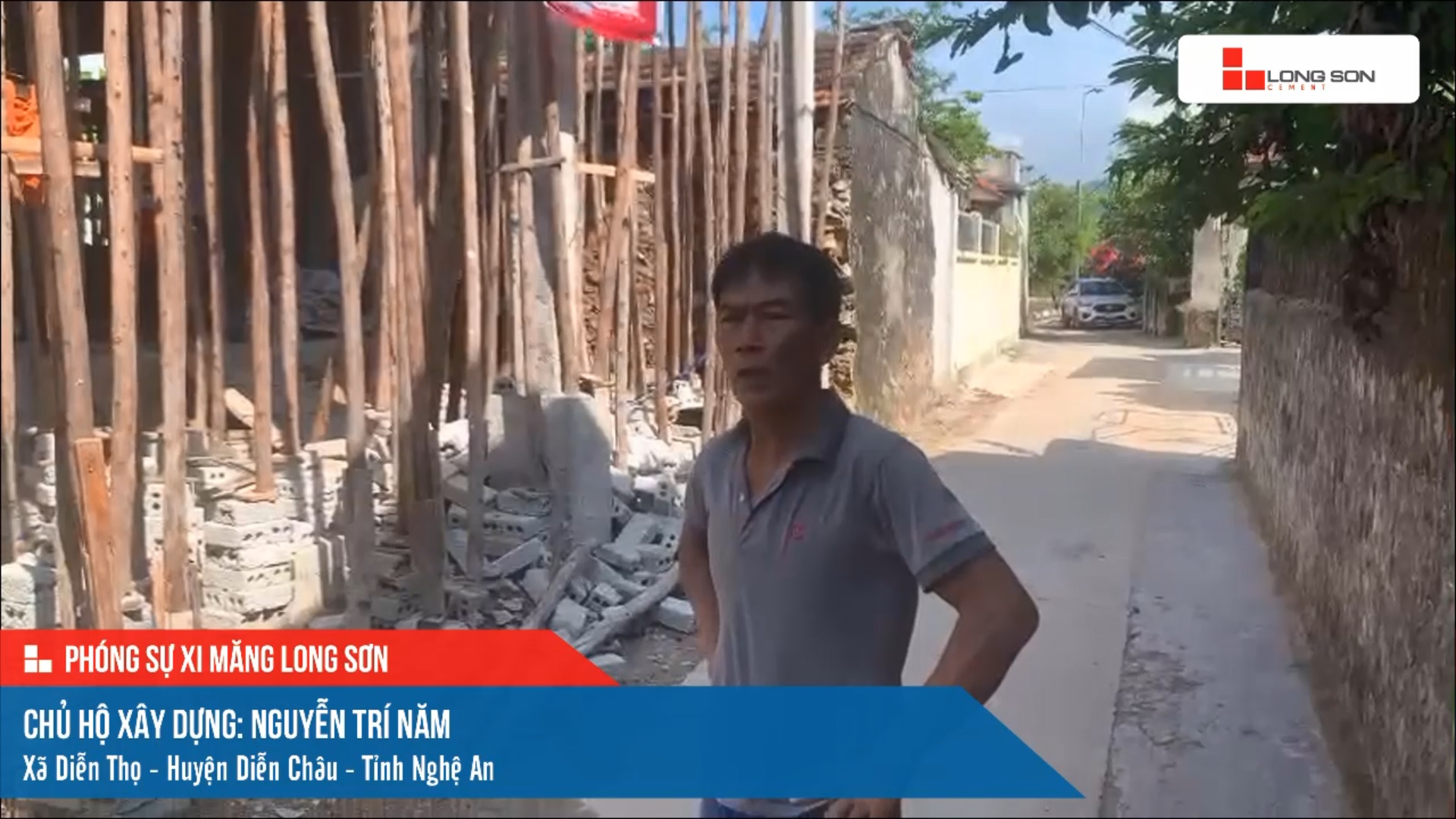 Công trình sử dụng Xi măng Long Sơn tại Nghệ An 18.08.2022