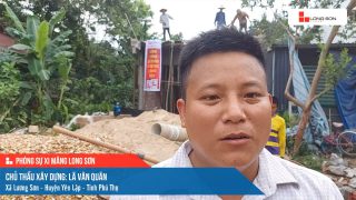 Công trình sử dụng Xi măng Long Sơn tại Phú Thọ 07.09.2022