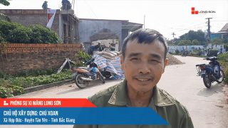 Công trình sử dụng Xi măng Long Sơn tại Bắc Giang 10.09.2022