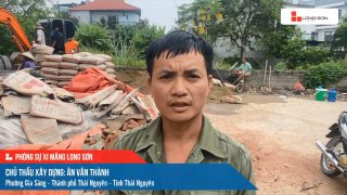 Công trình sử dụng Xi măng Long Sơn tại Thái Nguyên 11.09.2022