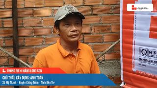 Công trình sử dụng Xi măng Long Sơn tại Bến Tre 13.09.2022