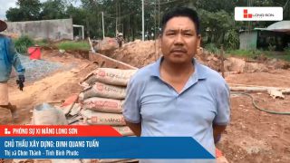 Công trình sử dụng Xi măng Long Sơn tại Bình Phước 13.09.2022