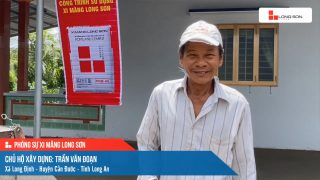 Công trình sử dụng Xi măng Long Sơn tại Long An 14.09.2022