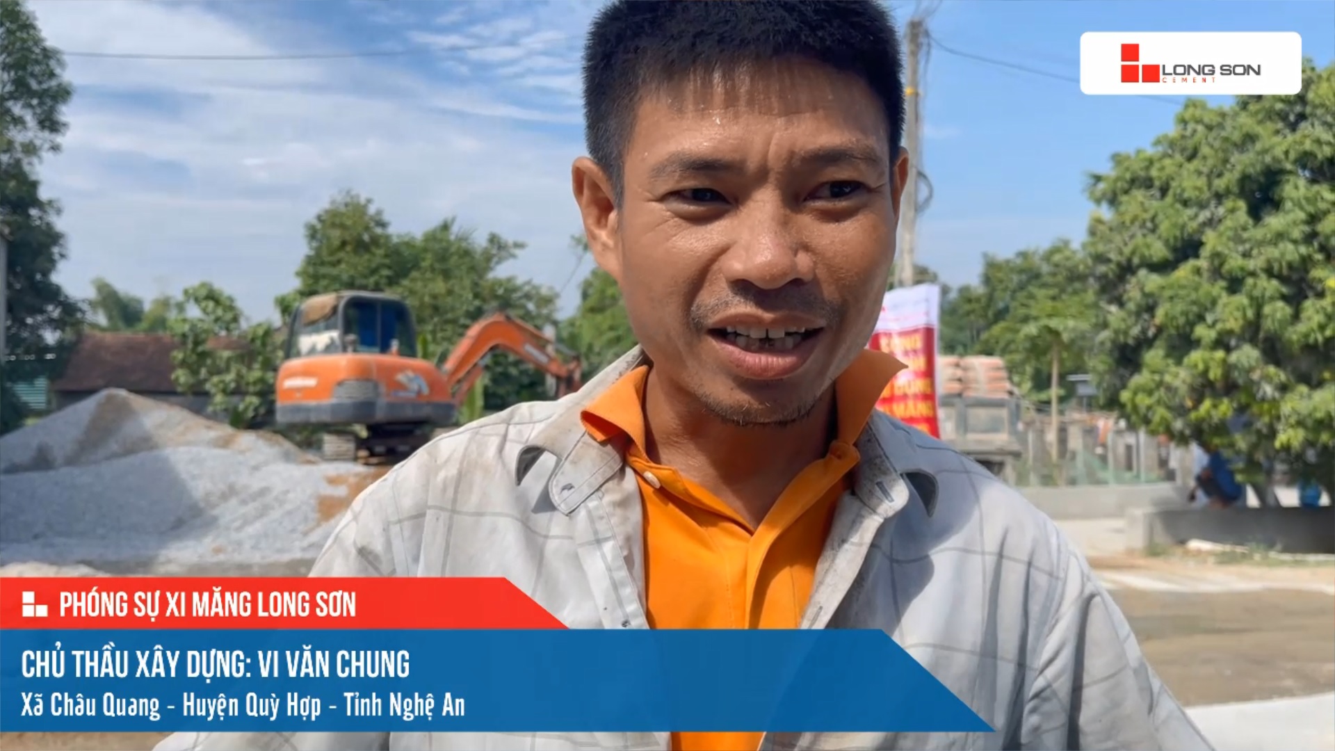 Công trình sử dụng Xi măng Long Sơn tại Nghệ An 15.09.2022