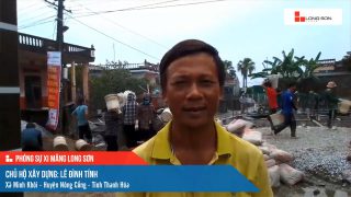 Công trình sử dụng Xi măng Long Sơn tại Thanh Hóa 15.09.2022