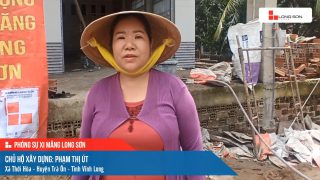 Công trình sử dụng Xi măng Long Sơn tại Vĩnh Long 16.09.2022