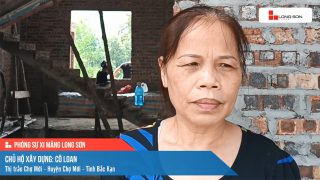 Công trình sử dụng Xi măng Long Sơn tại Bắc Kạn 19.09.2022