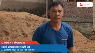 Công trình sử dụng Xi măng Long Sơn tại Thanh Hóa 21.09.2022