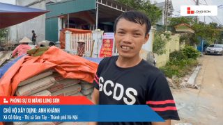 Công trình sử dụng Xi măng Long Sơn tại Hà Nội 08.10.2022