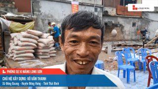 Công trình sử dụng Xi măng Long Sơn tại Thái Bình 08.10.2022