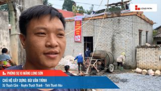 Công trình sử dụng Xi măng Long Sơn tại Thanh Hóa 13.10.2022