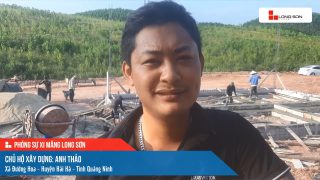 Công trình sử dụng Xi măng Long Sơn tại Quảng Ninh 19.10.2022