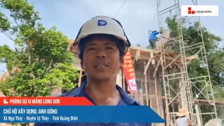 Công trình sử dụng Xi măng Long Sơn tại Quảng Bình 03.10.2022