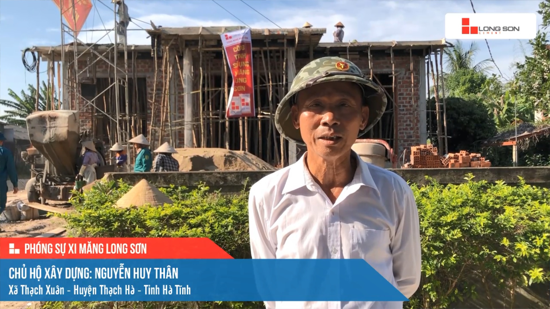 Công trình sử dụng Xi măng Long Sơn tại Hà Tĩnh 02.11.2022