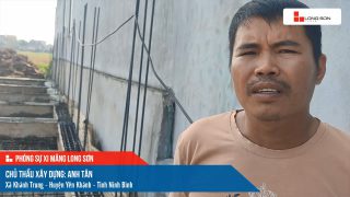 Công trình sử dụng Xi măng Long Sơn tại Ninh Bình 06.11.2022