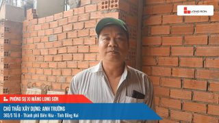 Công trình sử dụng Xi măng Long Sơn tại Đồng Nai 12.11.2022