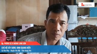 Công trình sử dụng Xi măng Long Sơn tại Hưng Yên 19.11.2022