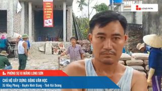 Công trình sử dụng Xi măng Long Sơn tại Hải Dương 19.11.2022