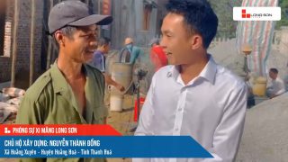 Công trình sử dụng Xi măng Long Sơn tại Thanh Hóa 10.11.2022