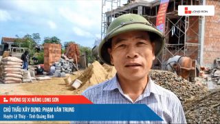 Công trình sử dụng Xi măng Long Sơn tại Quảng Bình 19.11.2022