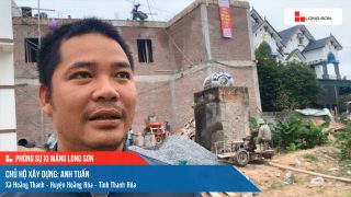 Công trình sử dụng Xi măng Long Sơn tại Thanh Hóa 03.12.2022