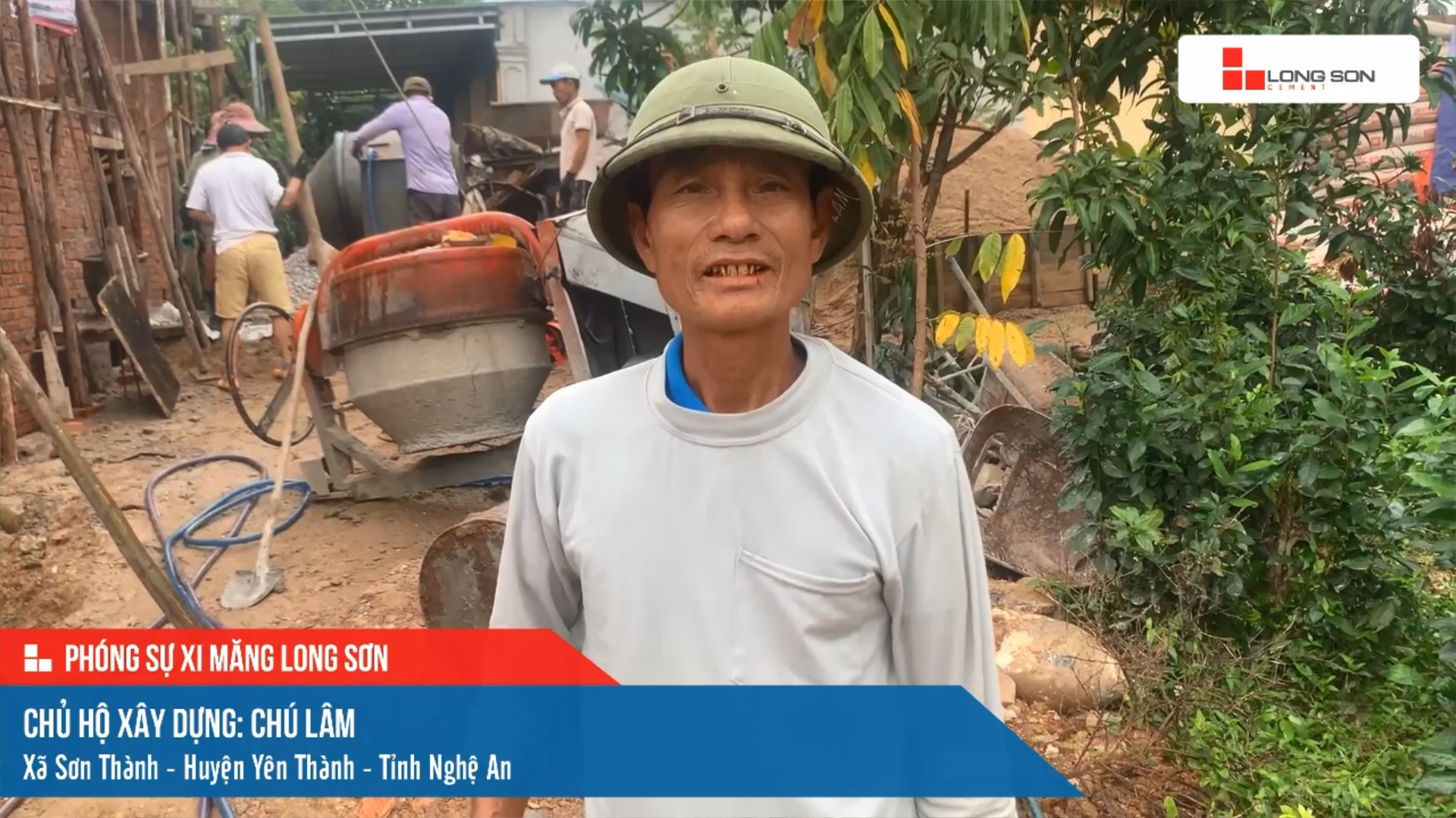 Công trình sử dụng Xi măng Long Sơn tại Nghệ An 04.12.2022