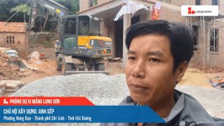 Công trình sử dụng Xi măng Long Sơn tại Hải Dương 05.12.2022