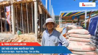 Công trình sử dụng Xi măng Long Sơn tại Lâm Đồng 08.12.2022